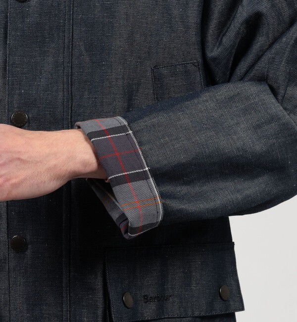 TOMORROWLAND MENS「【別注】Barbour Classic BEDALE ウールリネン ブルゾン DORMEUIL」|ブルゾン・スタジャン|