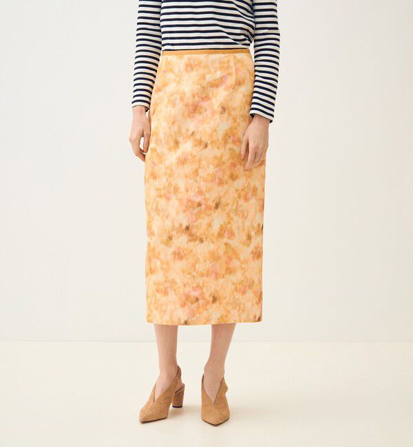 TOMORROWLAND collection「アンプリメジャカード タイトストレートスカート」|タイト|