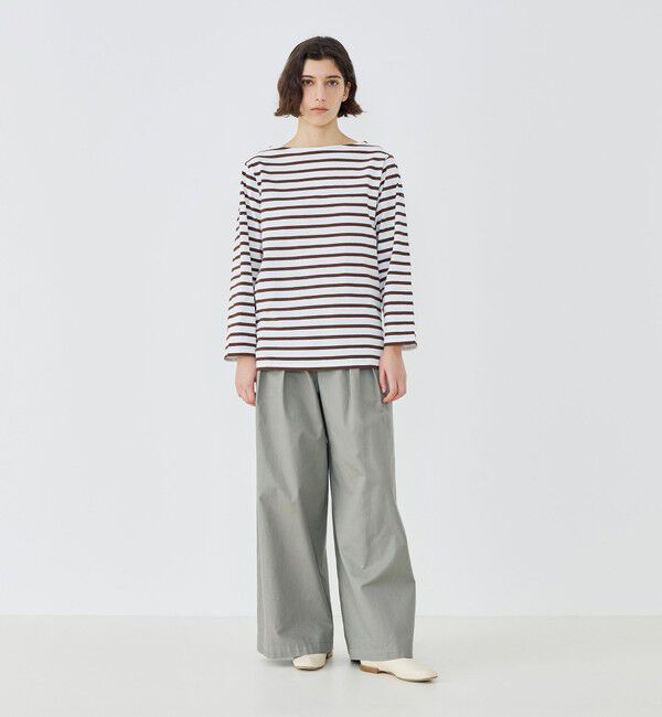 TOMORROWLAND GOODS「Le minor Mariniere ボートネックプルオーバー」|Tシャツ・カットソー|