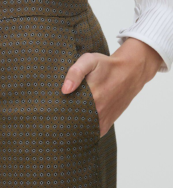 TOMORROWLAND collection「ドットジャカード セミワイドパンツ」|その他|