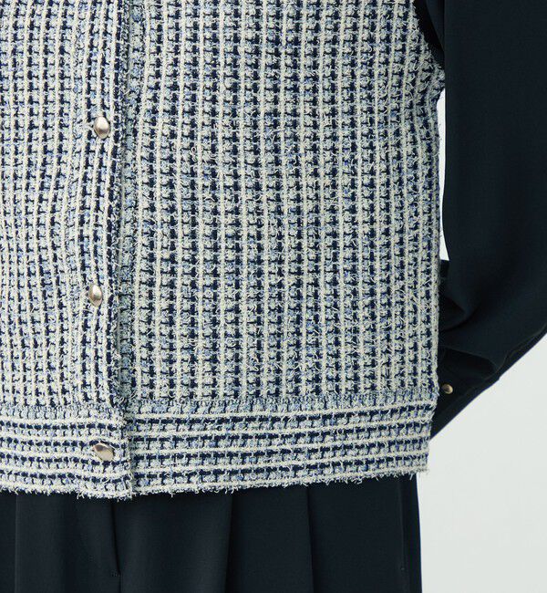 Ballsey「ミックスツイード ショートベスト」|ベスト・ジレ|