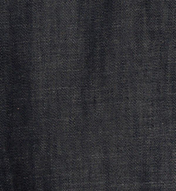 GALERIE VIE「ステイブルーデニム タックドレープスカート」|フレア|