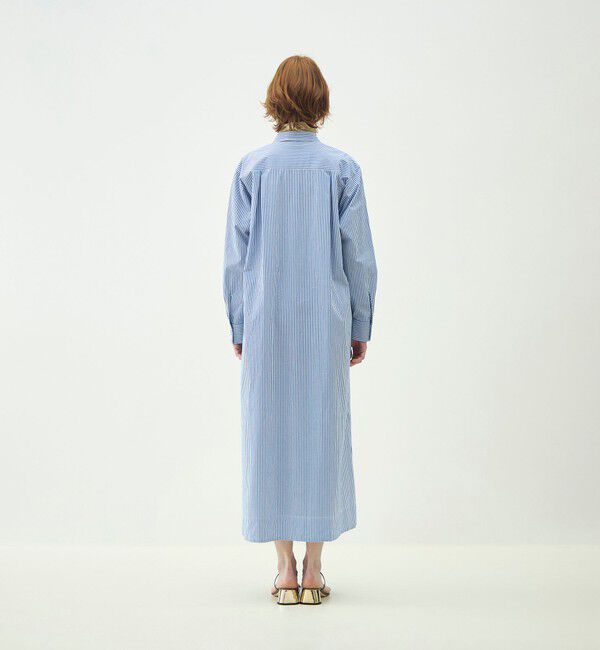 MACPHEE「コットンタイプライター ジップワンピース」|ワンピース|