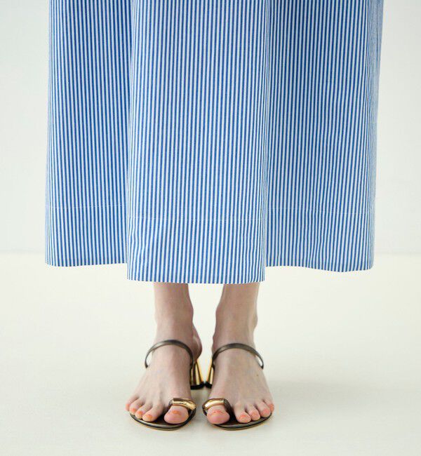 MACPHEE「コットンタイプライター ジップワンピース」|ワンピース|