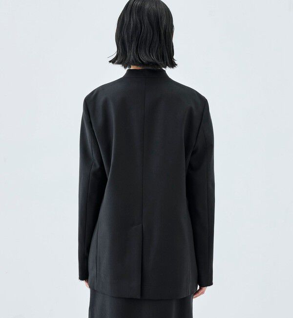 Edition「ドライツイル ZIPジャケット」|ノーカラージャケット|