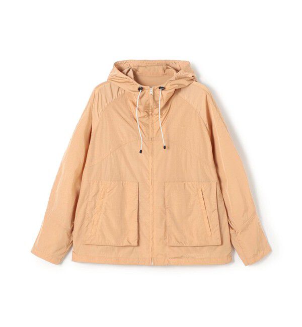 MACPHEE「ナイロンワッシャー ジップアップブルゾン」|ブルゾン・スタジャン|45 オレンジ