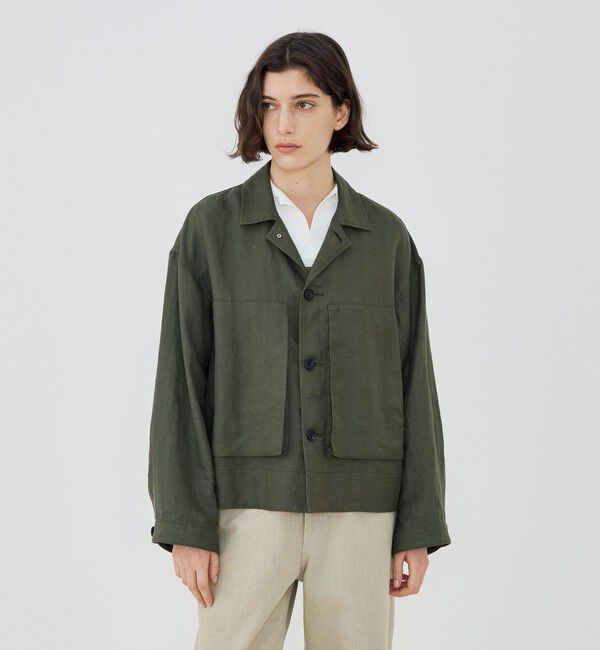 GALERIE VIE「ラミーツイル ミリタリーブルゾン」|ミリタリージャケット|