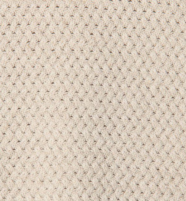 GALERIE VIE「リネンウールバスケット クルーネックベスト」|ベスト・ジレ|