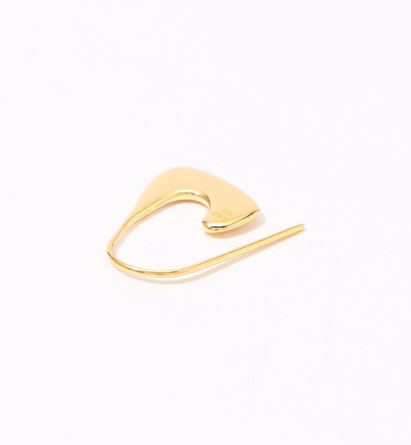 TOMORROWLAND GOODS「BAR Jewellery CURB ゴールドピアス」|ピアス|