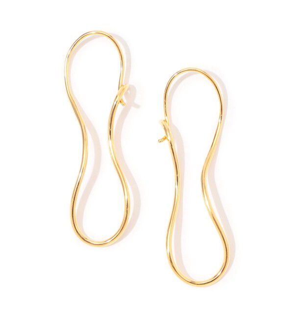 TOMORROWLAND GOODS「BAR Jewellery SMALL HARMONY ゴールドピアス」|ピアス|