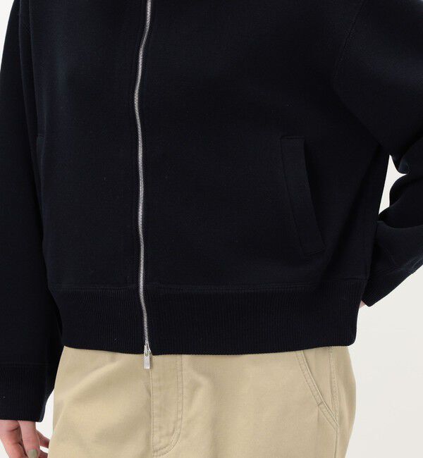 GALERIE VIE「コットンスピニングウール トラックジャケット」|ブルゾン・スタジャン|