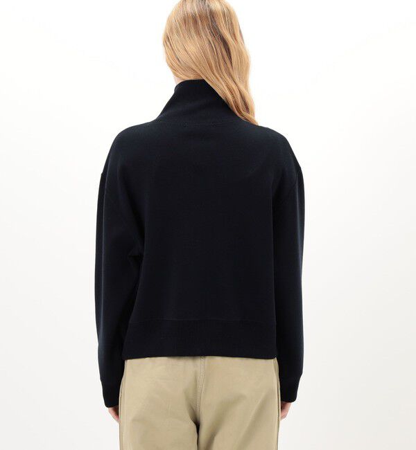 GALERIE VIE「コットンスピニングウール トラックジャケット」|ブルゾン・スタジャン|