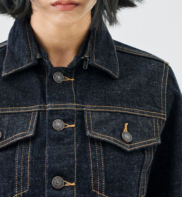 Edition「インディゴデニム ブルゾン」|デニムジャケット|