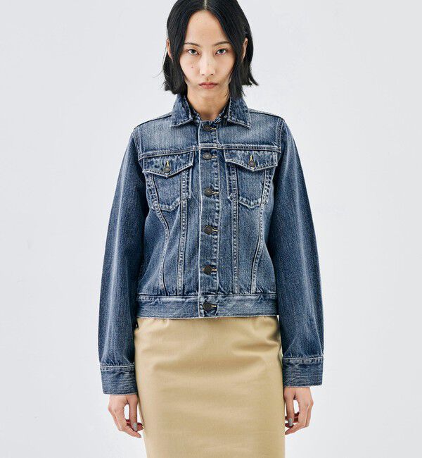 Edition「インディゴデニム ブルゾン」|デニムジャケット|