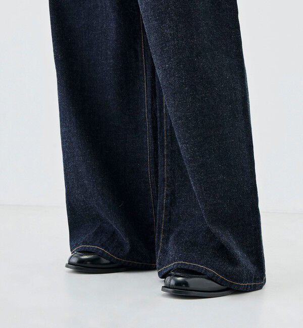 Edition「インディゴデニム ドローコードパンツ」|デニム|