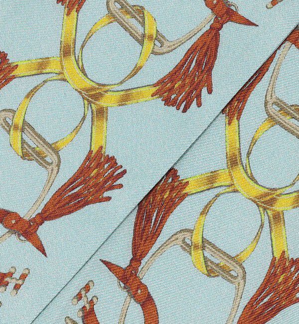 TOMORROWLAND GOODS「Atelier TOMORROWLAND TASSELシルク ボウタイスカーフ」|バンダナ・スカーフ|