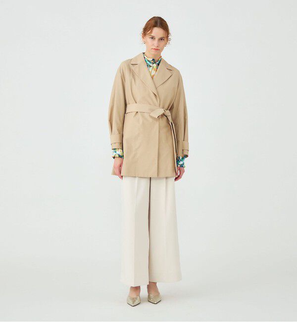 Ballsey「コットンナイロングログラン テントラインコート」|その他|