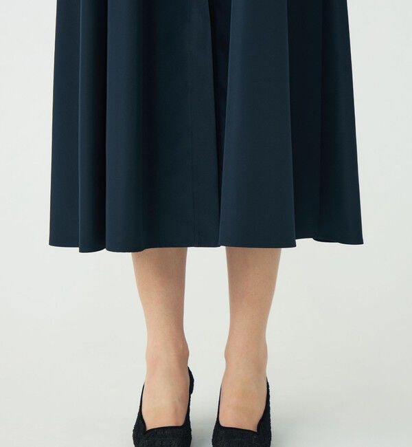 Ballsey「プリーツコンビ シャツワンピース」|ワンピース|