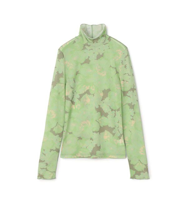 Ballsey「ピオニープリント タートルネックプルオーバー」|Tシャツ・カットソー|54 グリーン系