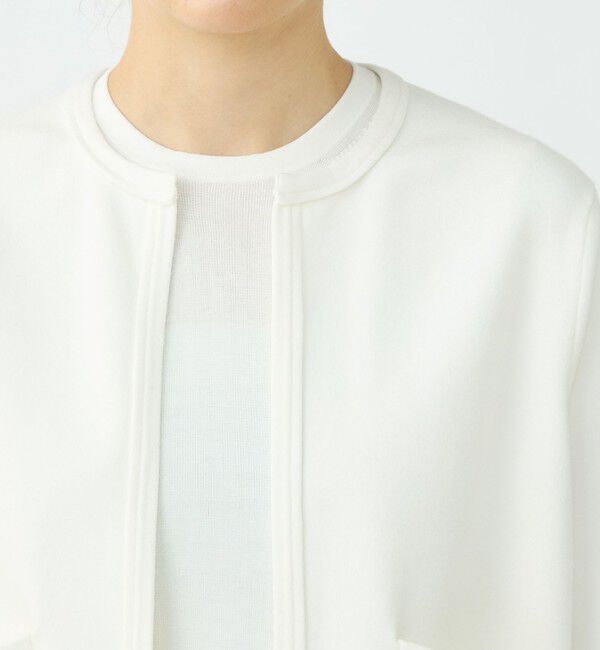 Ballsey「パンチングパール クルーネックカーディガン」|カーディガン|