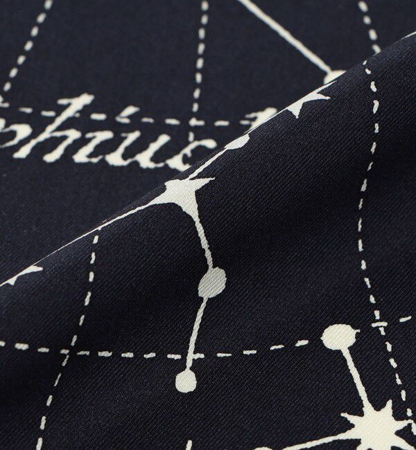 TOMORROWLAND GOODS「【別注】manipuri STAR MAP シルクスカーフ」|バンダナ・スカーフ|