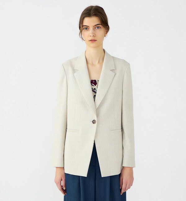 Ballsey「ミックススラブストレッチ 1Bテーラードジャケット」|テーラードジャケット|