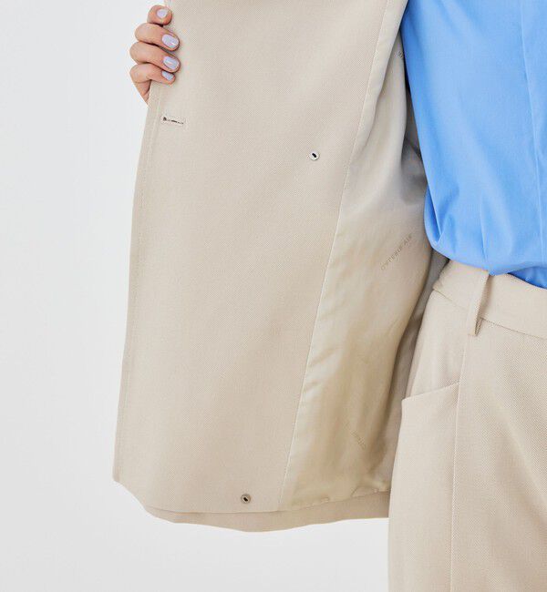 GALERIE VIE「コットンウールギャバジン ハイネックショートコート」|その他|