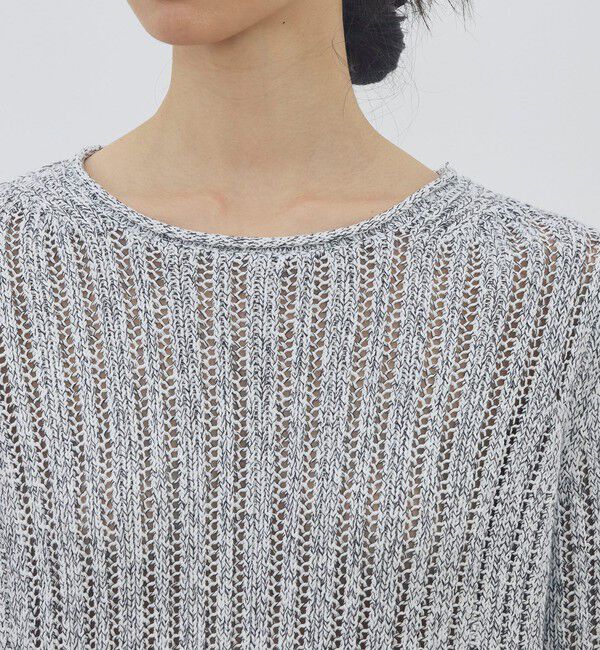 DES PRES「コットンムリネ ラウンドネックプルオーバー」|ニット・セーター|