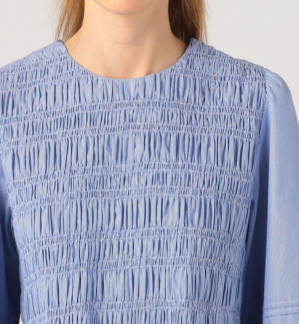 TOMORROWLAND BUYING WEAR「【別注】ne Quittez pas BLACK Gather ブラウス」|シャツ・ブラウス|