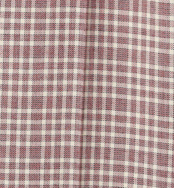 Edition「edition pourell ウールマルチチェック フレアパンツ」|その他|