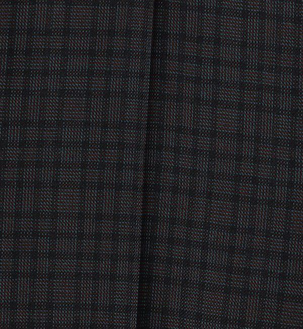 Edition「edition pourell ウールマルチチェック フレアパンツ」|その他|