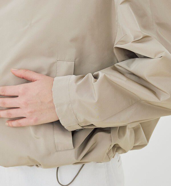 GALERIE VIE「メモリータフタ ハイネックショートブルゾン」|ブルゾン・スタジャン|