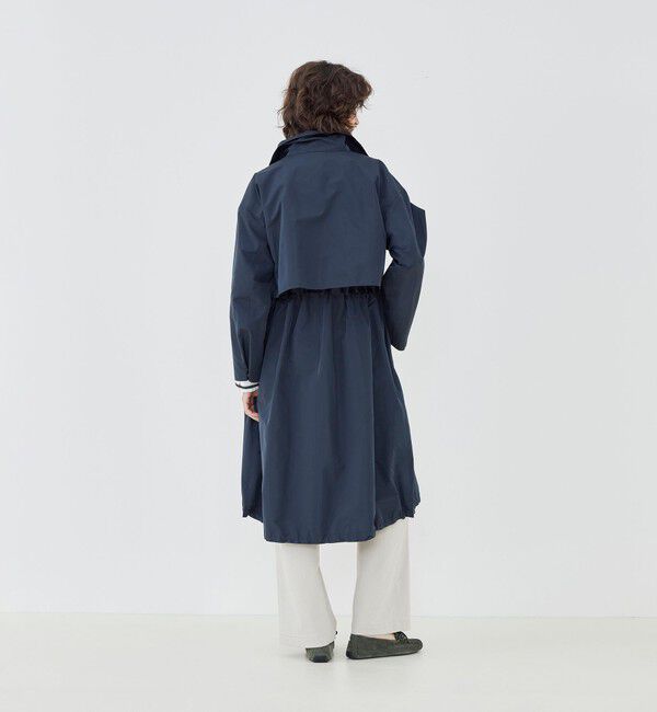 GALERIE VIE「メモリータフタ スタンドカラートレンチコート」|トレンチコート|