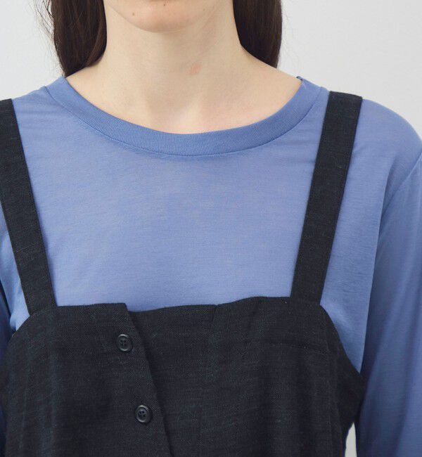 TOMORROWLAND GOODS「HAVERSACK リネンウール ジャンパースカート」|ジャンパースカート|