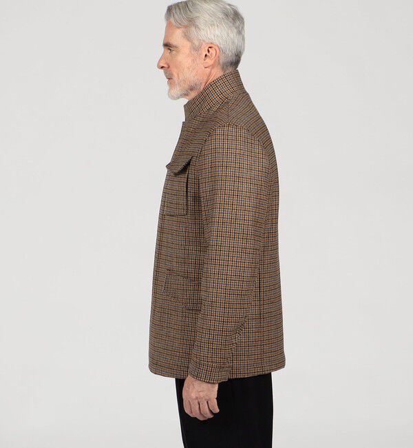 TOMORROWLAND BUYING WEAR「Sealup ウール ガンクラブチェック M65 ブルゾン」|ブルゾン・スタジャン|