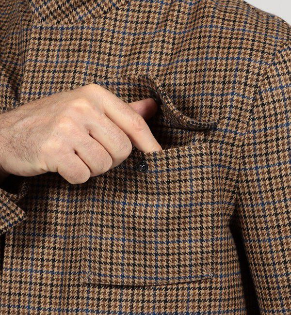 TOMORROWLAND BUYING WEAR「Sealup ウール ガンクラブチェック M65 ブルゾン」|ブルゾン・スタジャン|