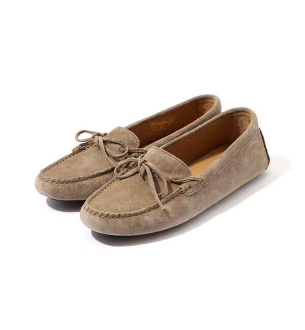 TOMORROWLAND GOODS「GALERIE VIE スエードモカシン」|モカシン|15 ベージュ