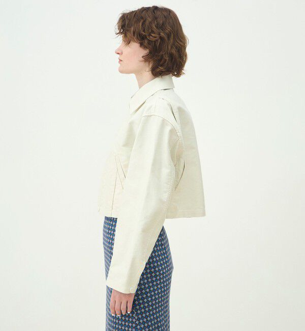 MACPHEE「ヘビーモールスキン ショートブルゾン」|ブルゾン・スタジャン|