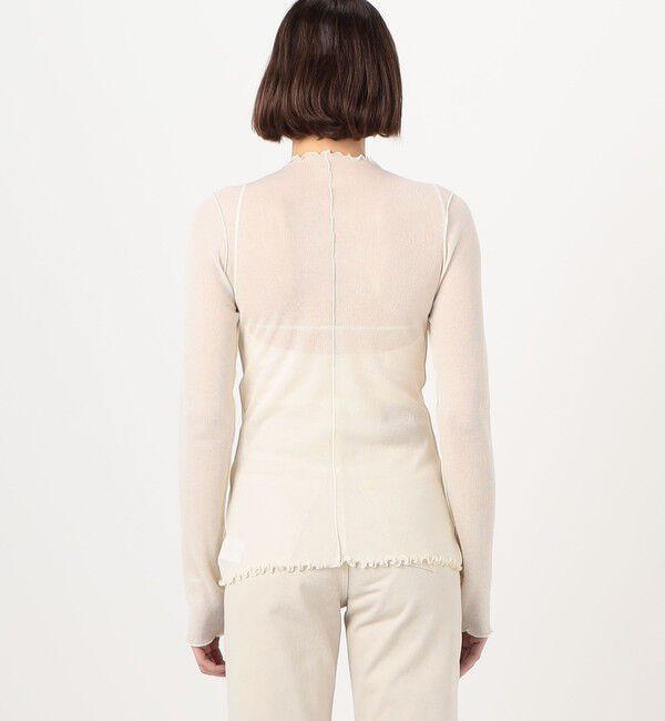 TOMORROWLAND GOODS「HAKUJI シアーリブ ボトルネックプルオーバー」|Tシャツ・カットソー|