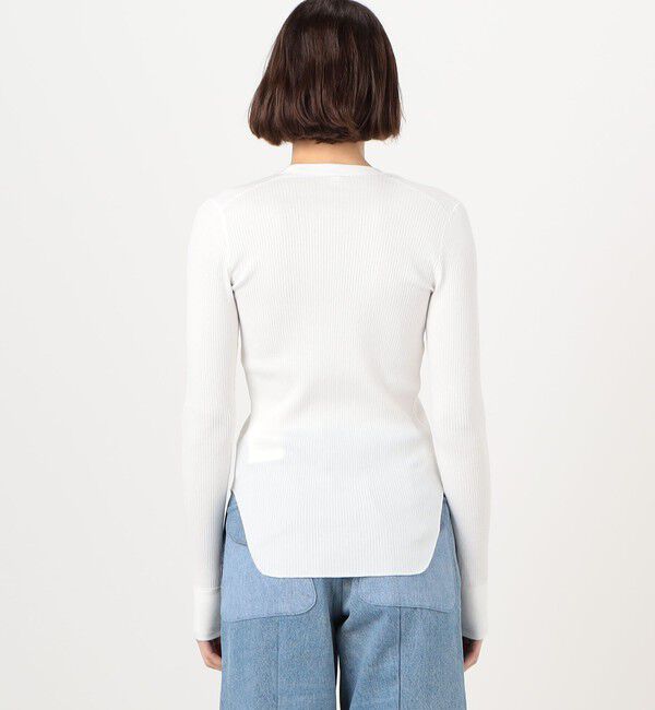 TOMORROWLAND GOODS「HAKUJI コットン ロングスリーブプルオーバー」|Tシャツ・カットソー|