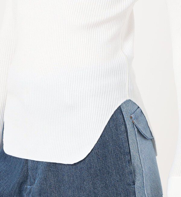 TOMORROWLAND GOODS「HAKUJI コットン ロングスリーブプルオーバー」|Tシャツ・カットソー|