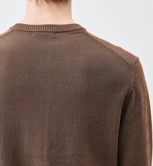 Edition「コットンナイロン シャンブレーニットカーディガン」|カーディガン|