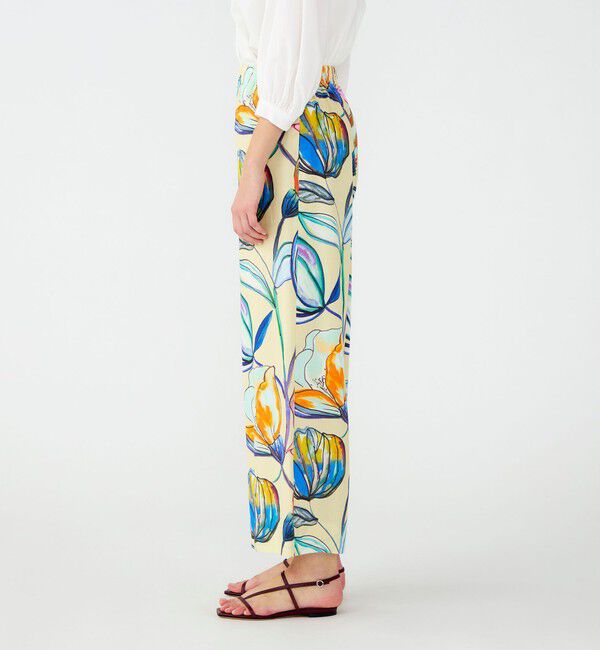 Ballsey「ボタニコプリント セミワイドパンツ」|その他|