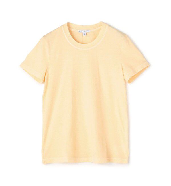 JAMES PERSE「ベーシック クルーネックTシャツ WLJ3114」|Tシャツ・カットソー|34 イエロー系