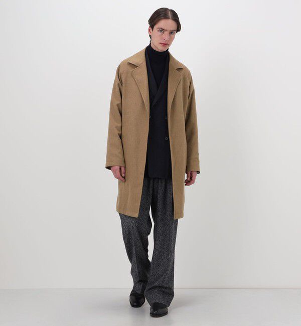 TOMORROWLAND BUYING WEAR「ERRICO FORMICOLA ウール ボタンレスベルテッドコート」|その他|