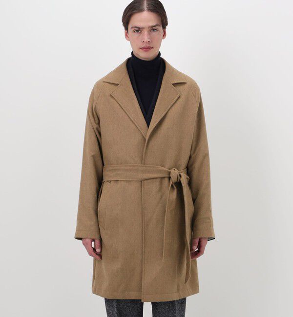 TOMORROWLAND BUYING WEAR「ERRICO FORMICOLA ウール ボタンレスベルテッドコート」|その他|