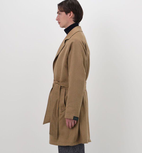 TOMORROWLAND BUYING WEAR「ERRICO FORMICOLA ウール ボタンレスベルテッドコート」|その他|