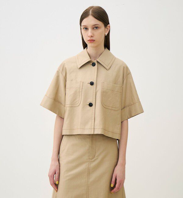 TOMORROWLAND collection「【WEB先行予約】コットンラミーモールスキン カーゴジャケット」|その他|