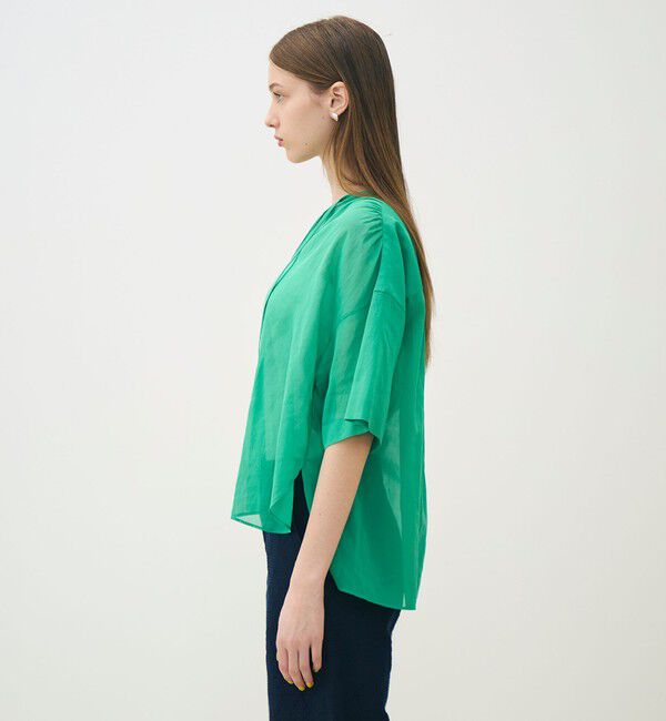 TOMORROWLAND collection「【WEB先行予約】ルコットンオーガンジー エアリープルオーバー」|シャツ・ブラウス|