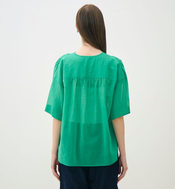 TOMORROWLAND collection「【WEB先行予約】ルコットンオーガンジー エアリープルオーバー」|シャツ・ブラウス|